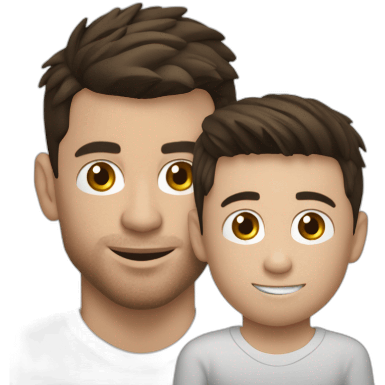 Ronaldo et messi emoji