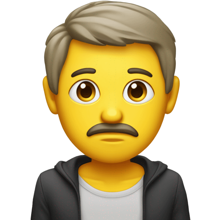 A yellow-faced emoji with wide, slightly narrowed, or half-lidded eyes looking sharply to the side. One eyebrow may be raised for extra sass or skepticism. The mouth can be a straight line, a slight smirk, or a small frown, depending on the mood—whether it’s judging, annoyed, or unbothered. emoji