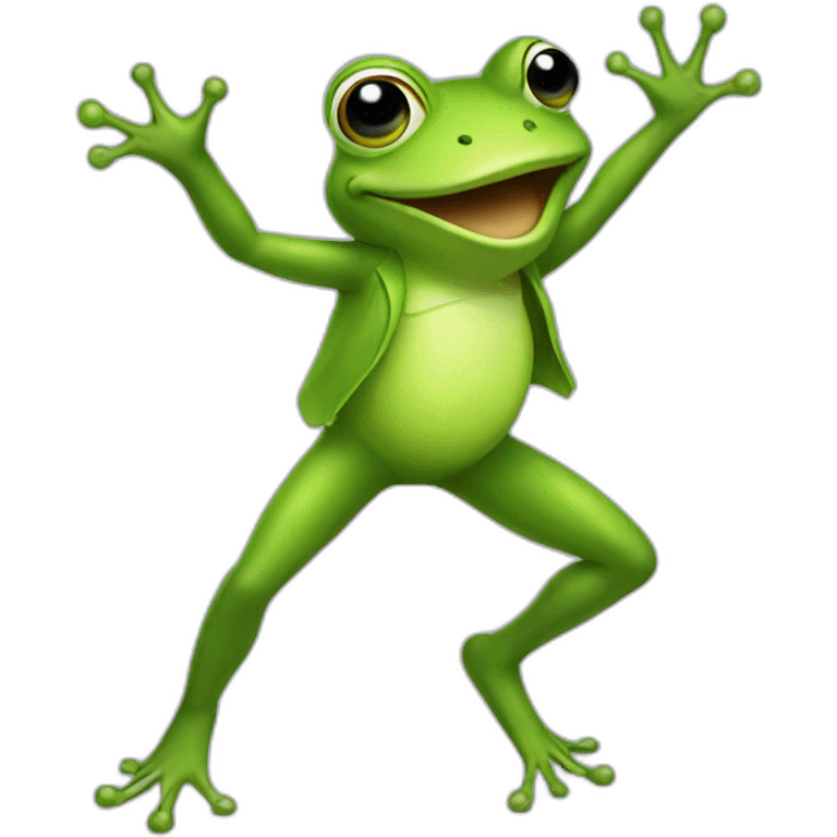 frog dancing emoji