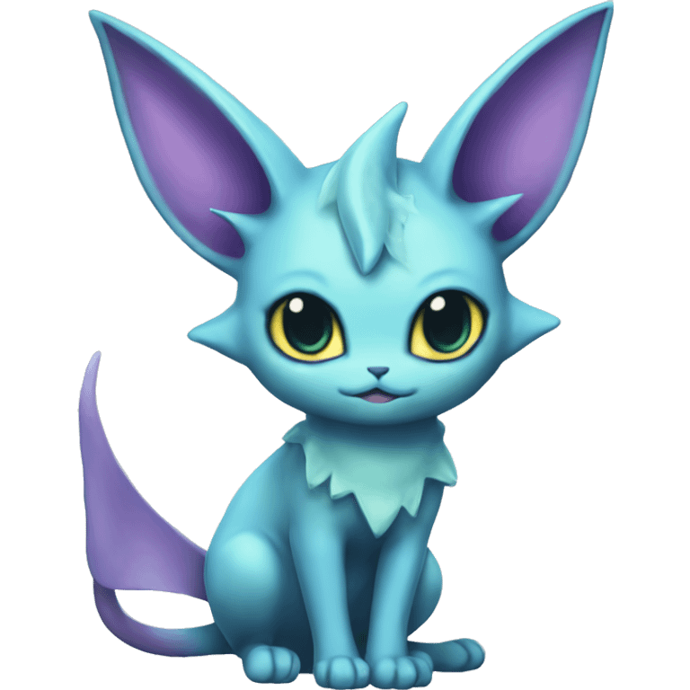 Espeon-Vaporeon full body emoji