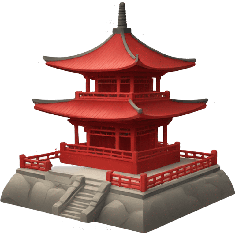 Red Pagoda emoji