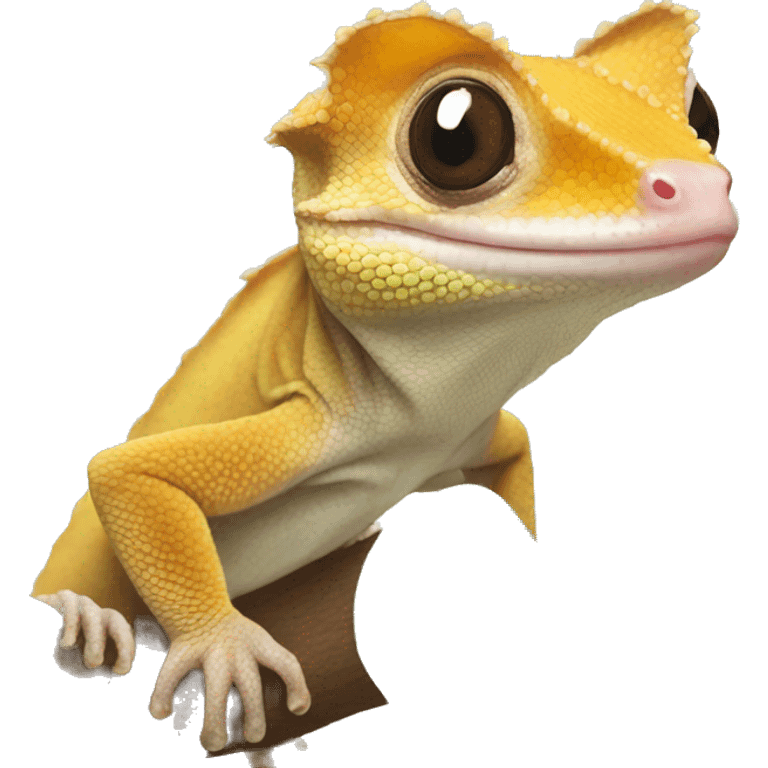 crested gecko clover emoji