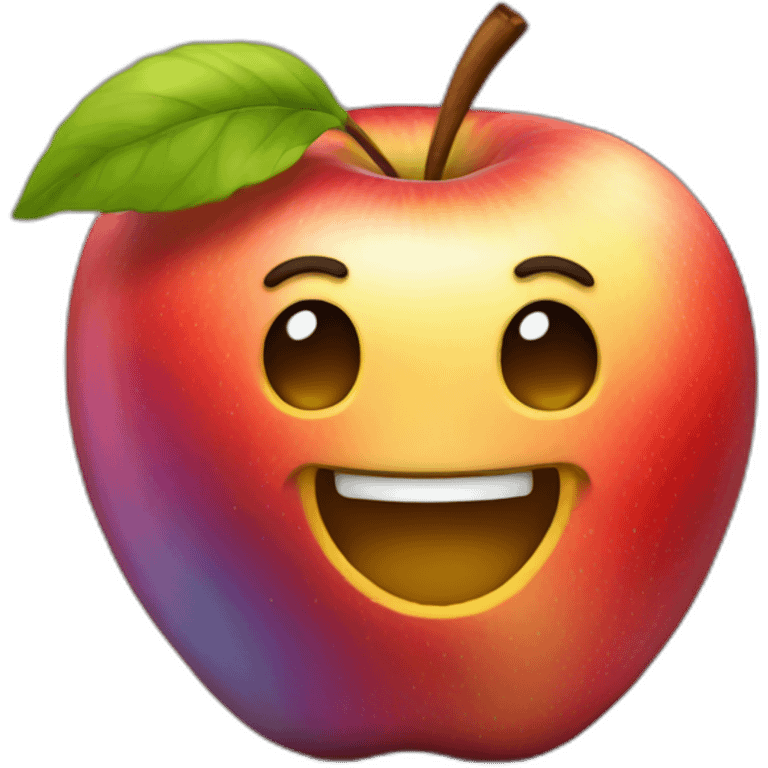 gay apple emoji