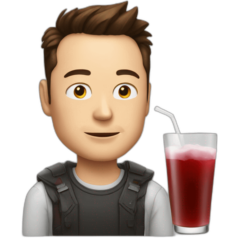 elon musk drink emoji