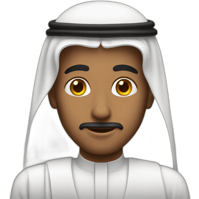 a man from saudi arabia emoji