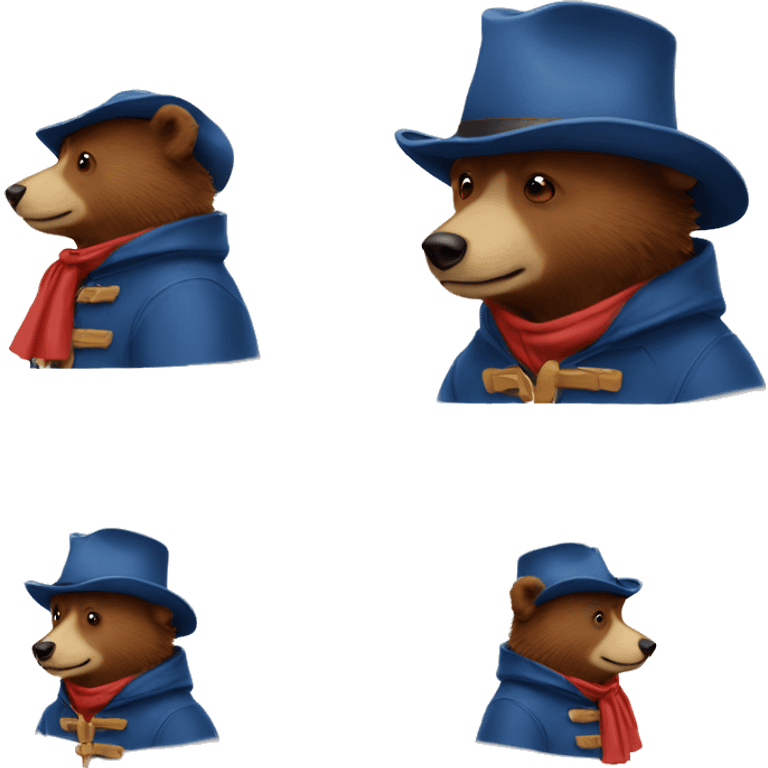 Paddington bear emoji