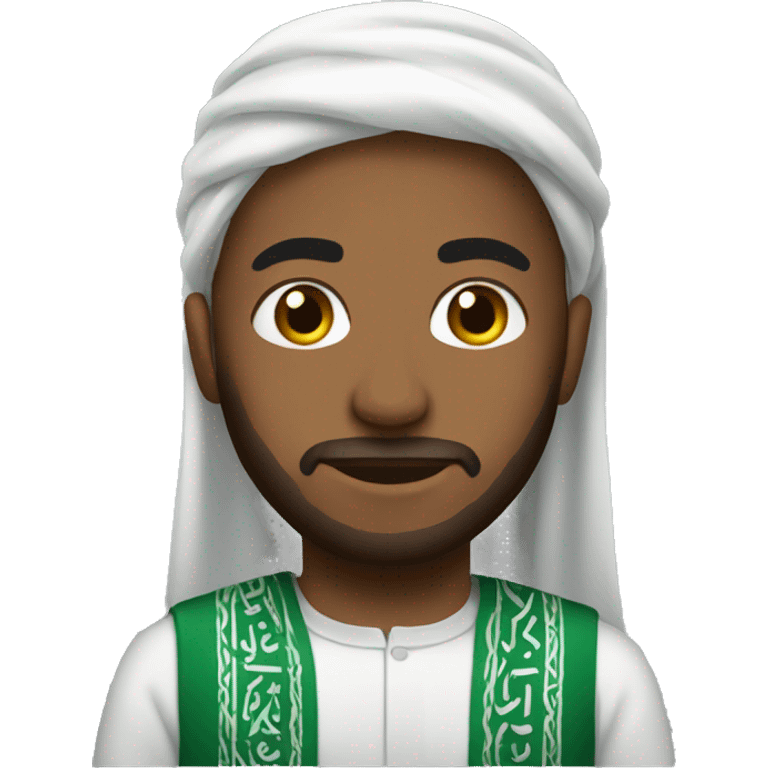 Boyfriend in Saudi emoji