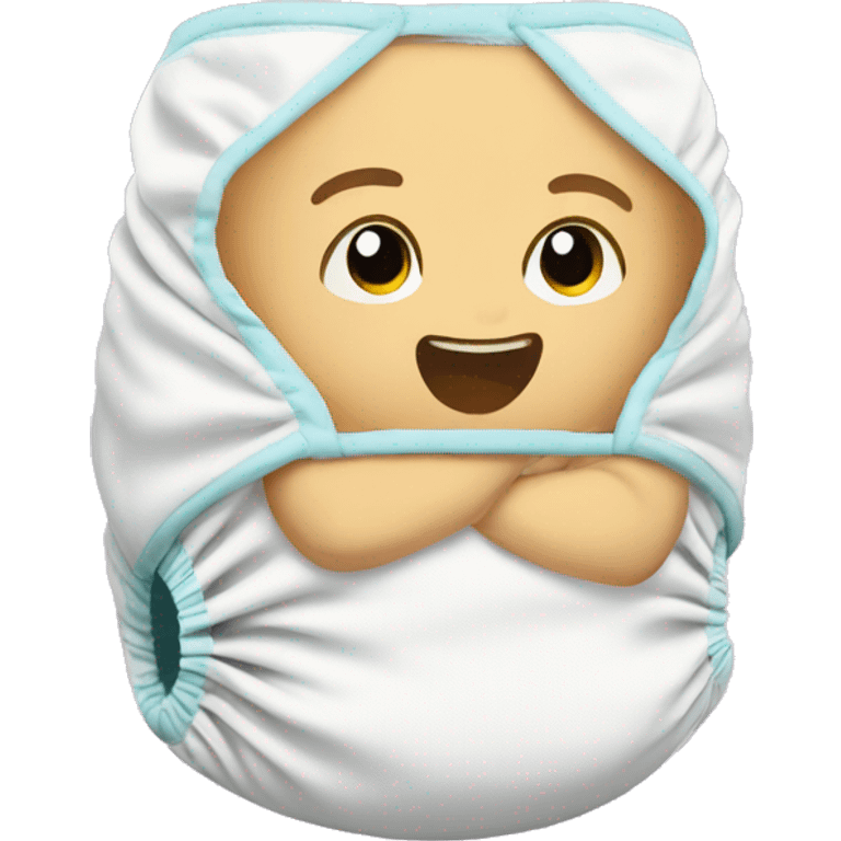 Baby diaper emoji