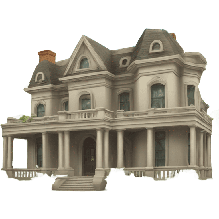 Old money mansion  emoji