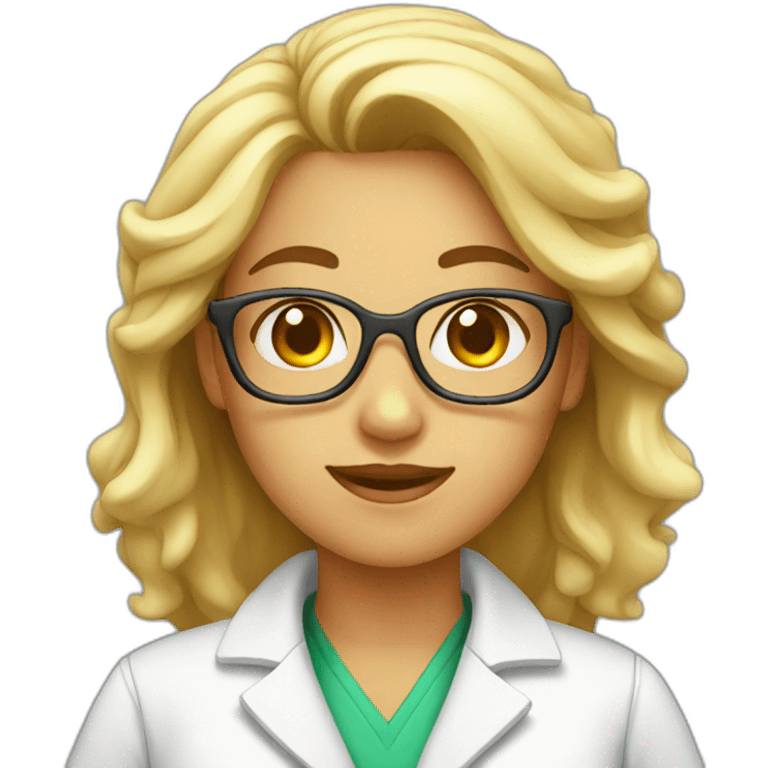 female chemist emoji