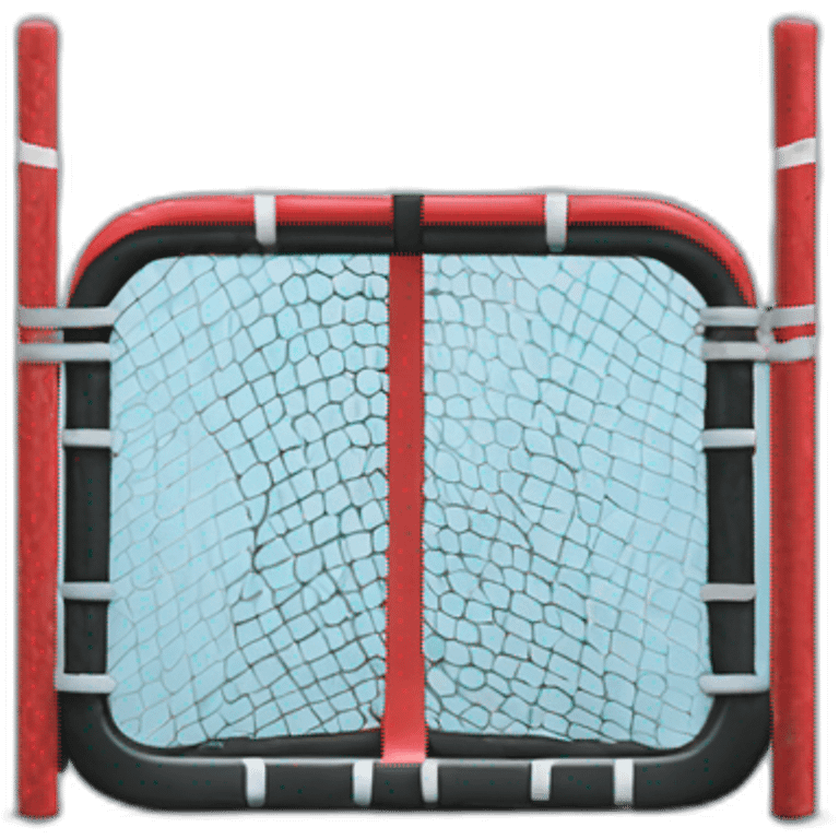 hockey gates with lock on it emoji