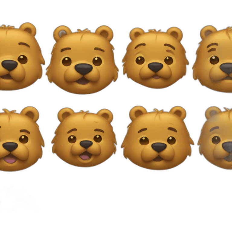 Winnie the poo emoji