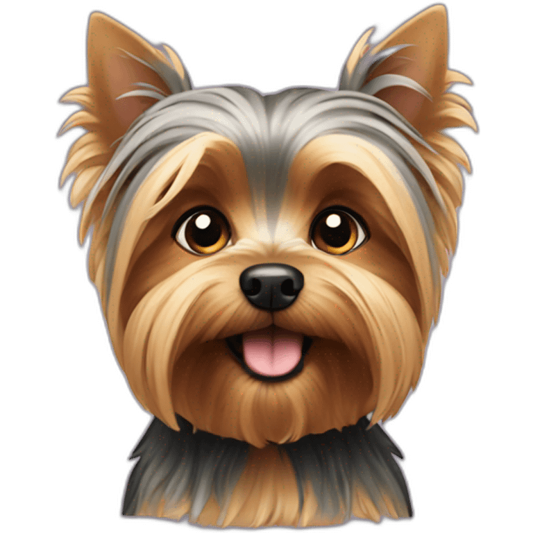 Yorkshire Terrier Dog emoji