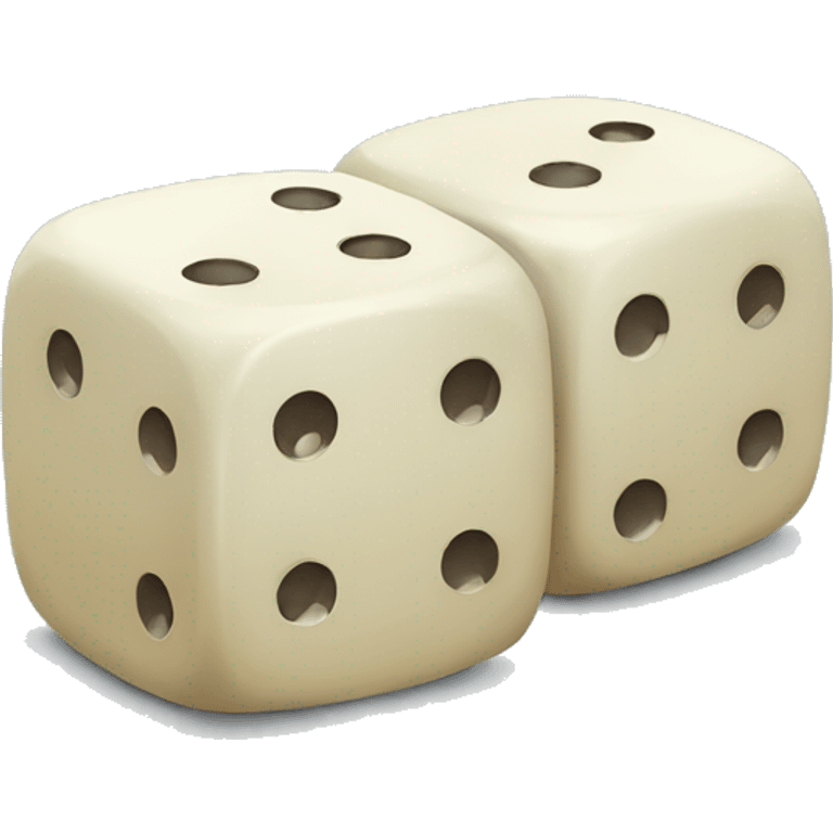 two dice emoji