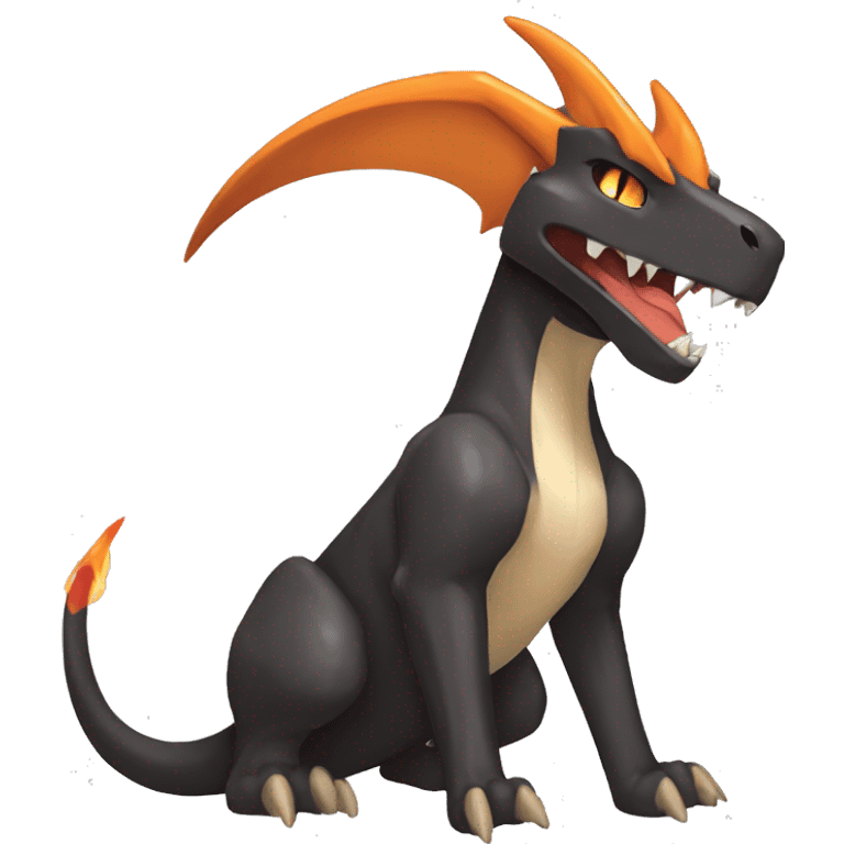  Cool Edgy Houndoom-Charizard-Cubone-Fakémon  emoji