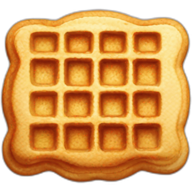 Waffle emoji