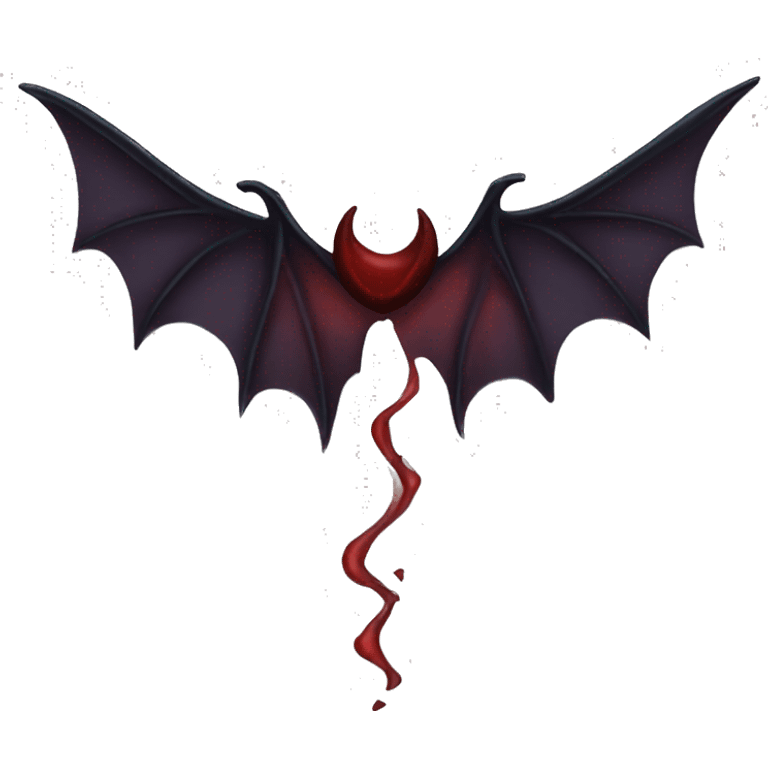 vampire wings emoji