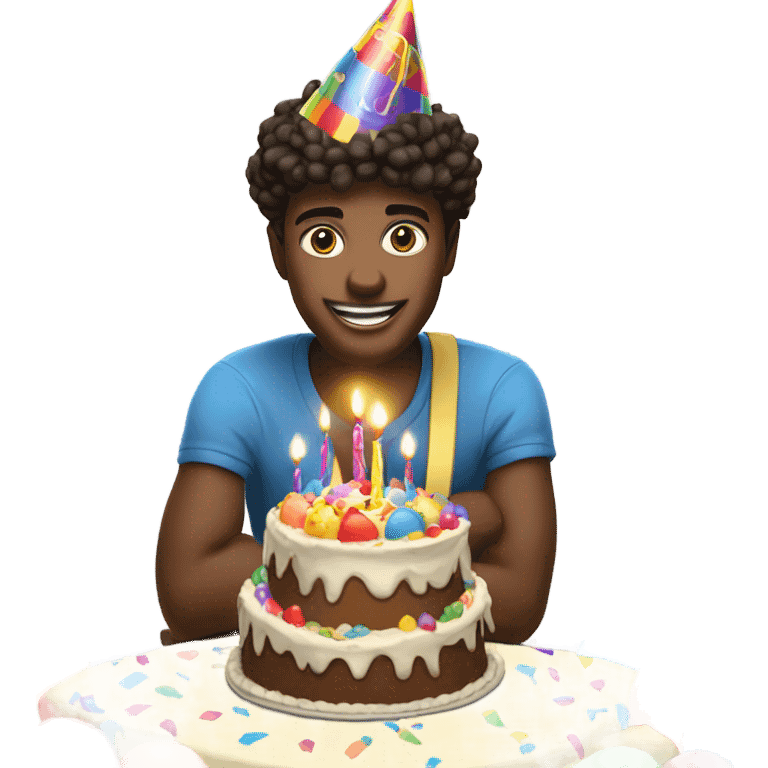 birthday with LIL Moses emoji