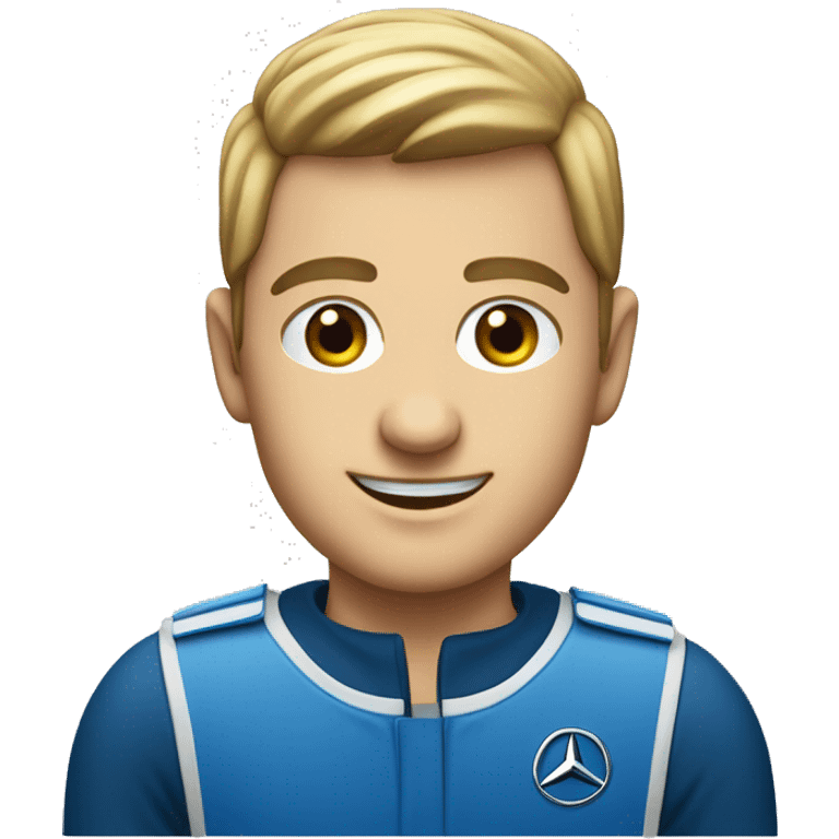 blaue mercedes a klasse  emoji