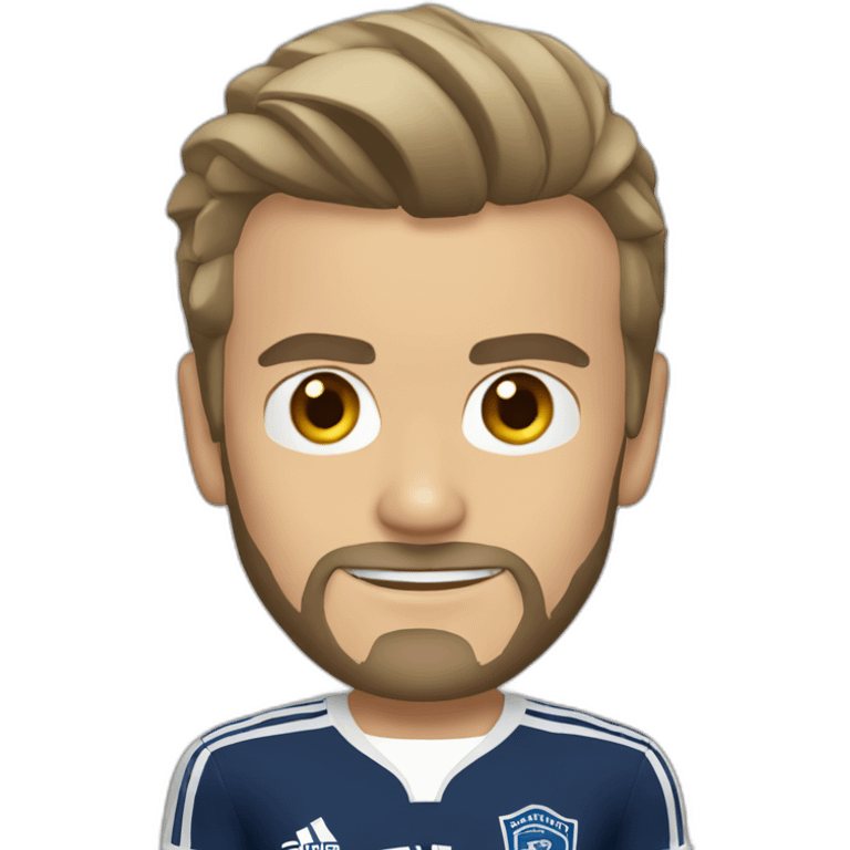 David Beckham emoji