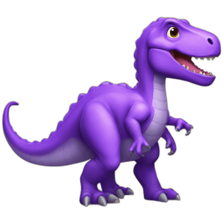 purple-dinosaur emoji