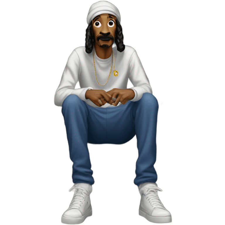 Snoop on a stoop emoji