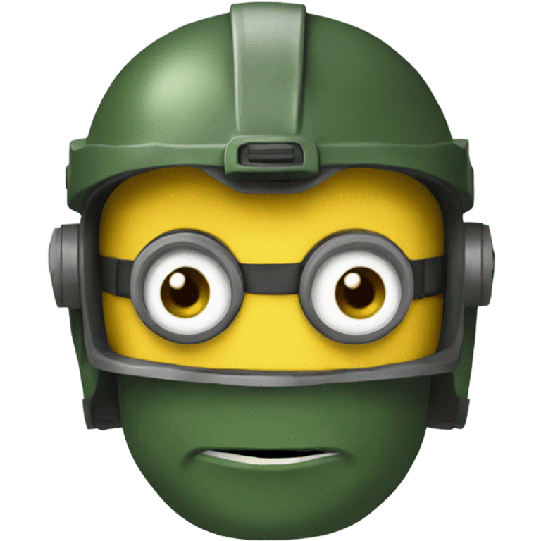 Minion as master chief  emoji