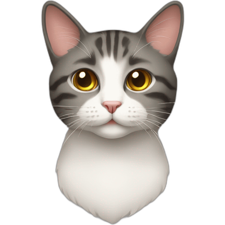 Vector cat emoji