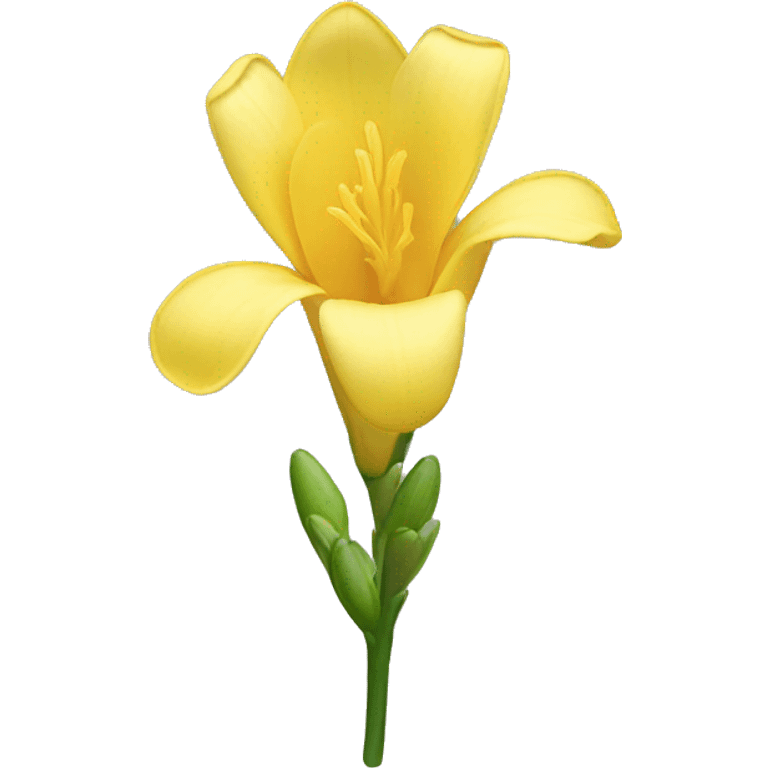 Freesia flower emoji