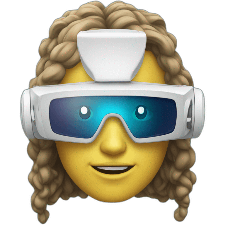 Meta Quest 3 VR headset emoji