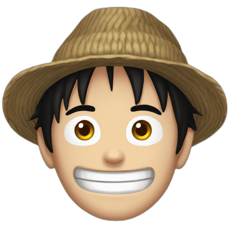 Luffy emoji