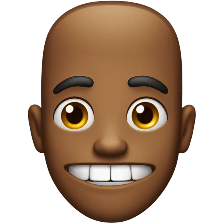 creepy man smiling emoji