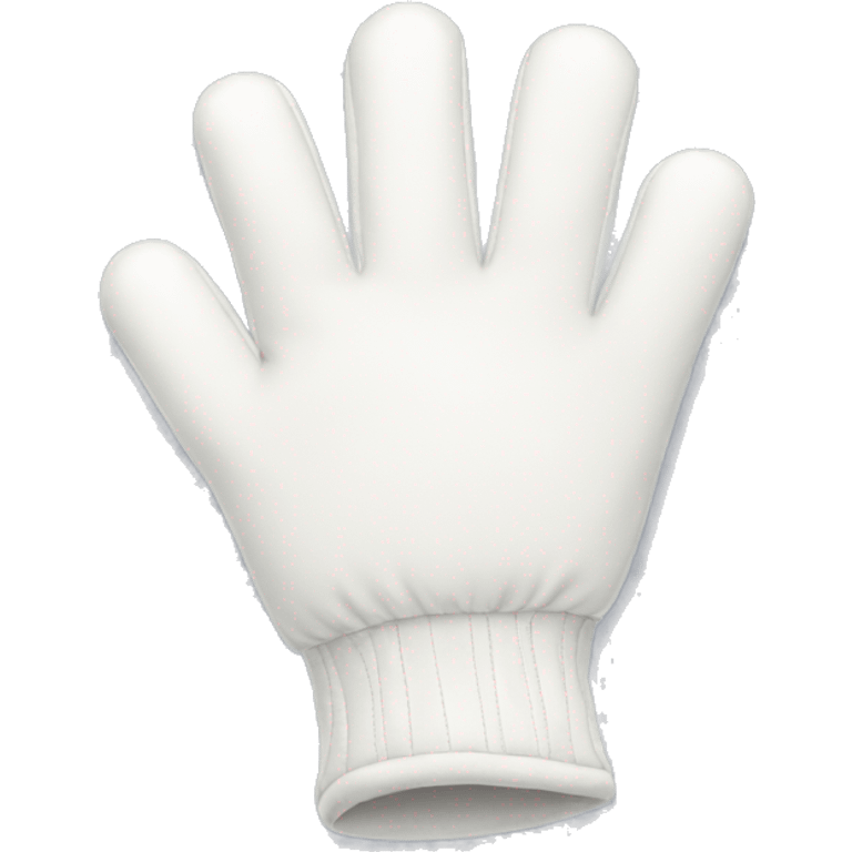 White winter gloves  emoji