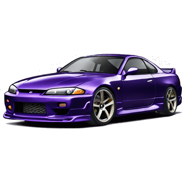 nissan silvia s15 midnight purple emoji