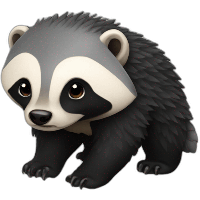 cute honeybadger emoji