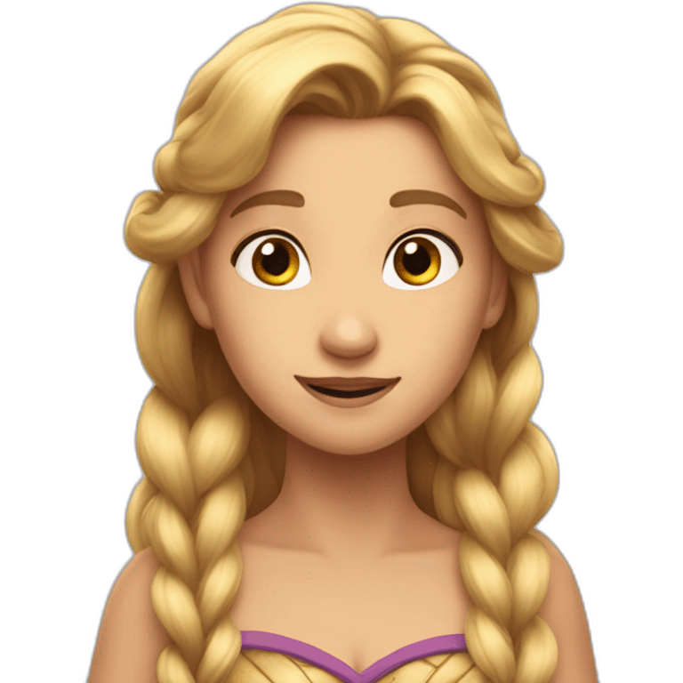 Raiponce emoji