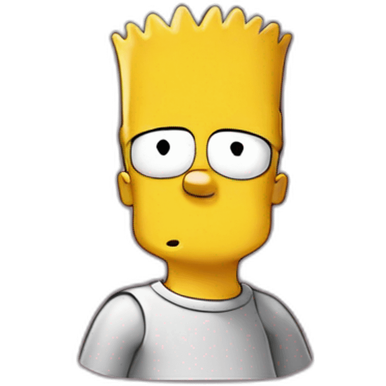 bart simpson heart emoji