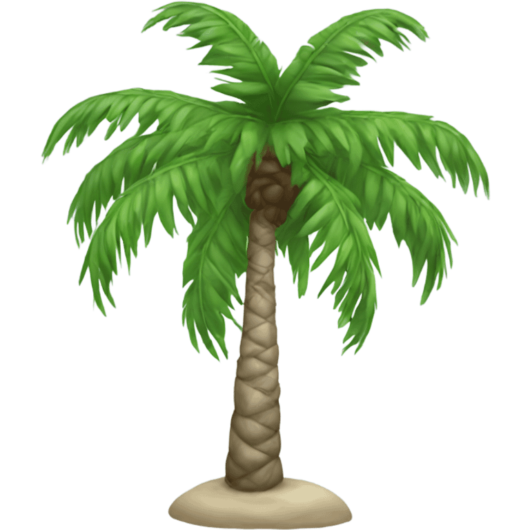 white palm tree emoji