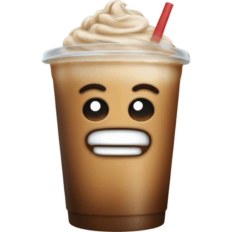 Iced coffe emoji