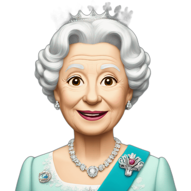 queen elizabeth emoji