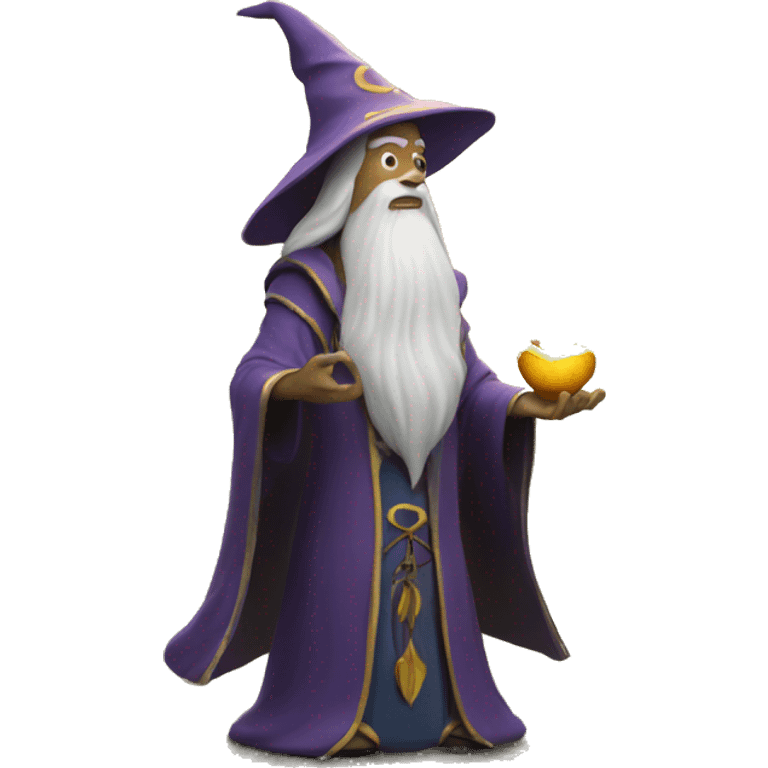 spiritual wizard in the woods emoji