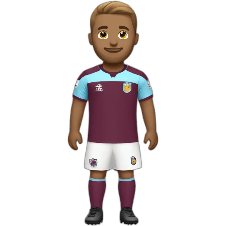 Aston Villa football kit emoji