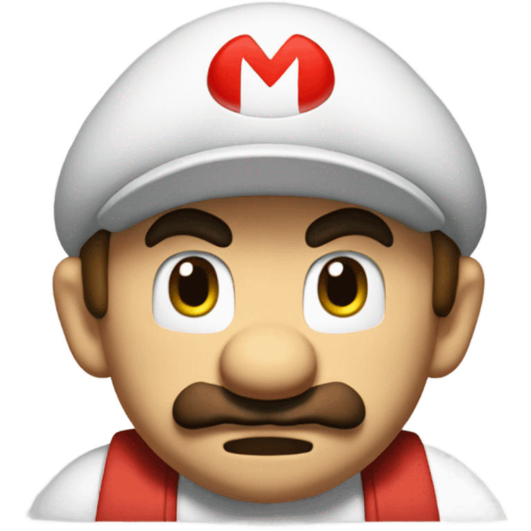 Mario crying emoji