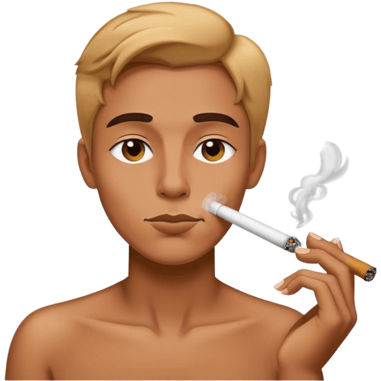 Smoking and high  emoji