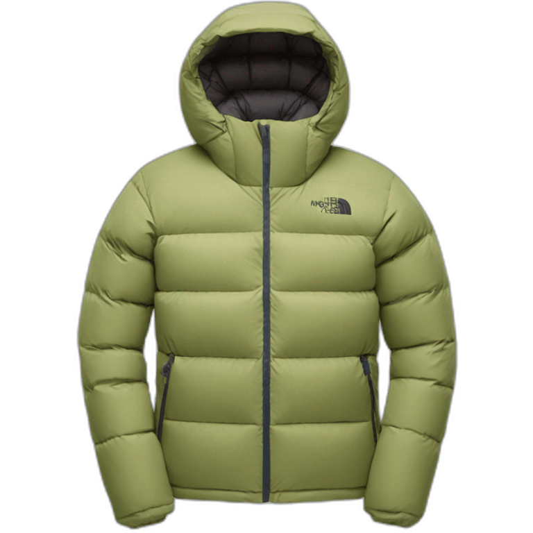 northface down jacket emoji