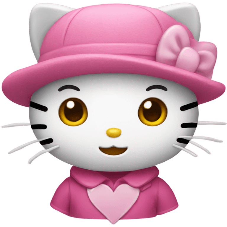 Hello kitty emoji