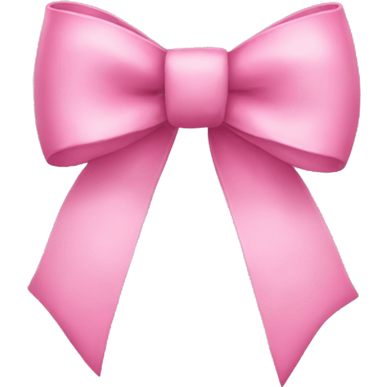 Pink bow emoji