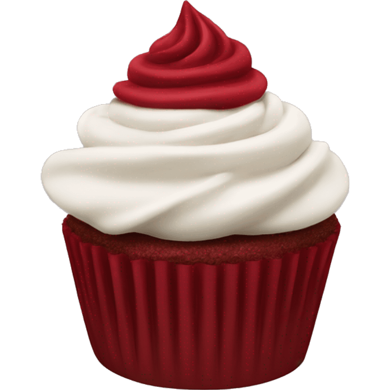 Starbucks red velvet cupcake  emoji