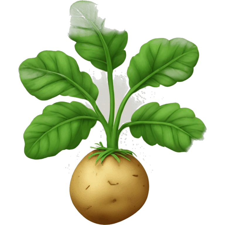 potato plant emoji