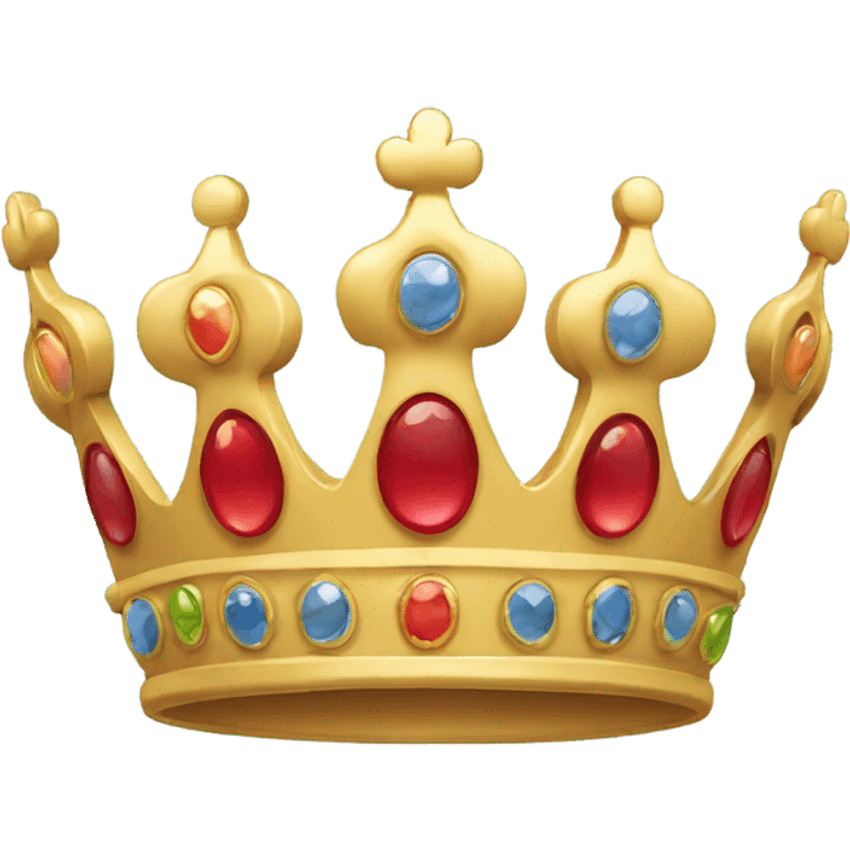 Royal crown flat view emoji